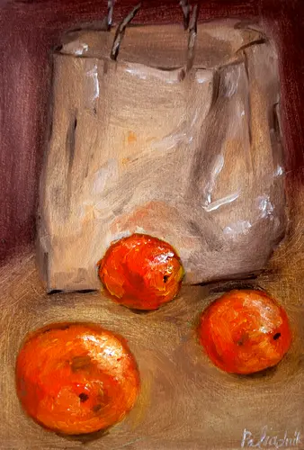 Bag with Three Oranges