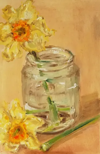 Daffodils in a Jar